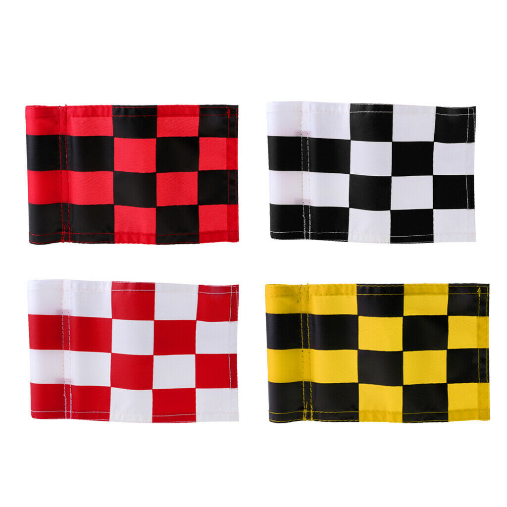 4 Pack Golf Putting Green Flag Backyard Outdoor Pitch Training Aids Flags