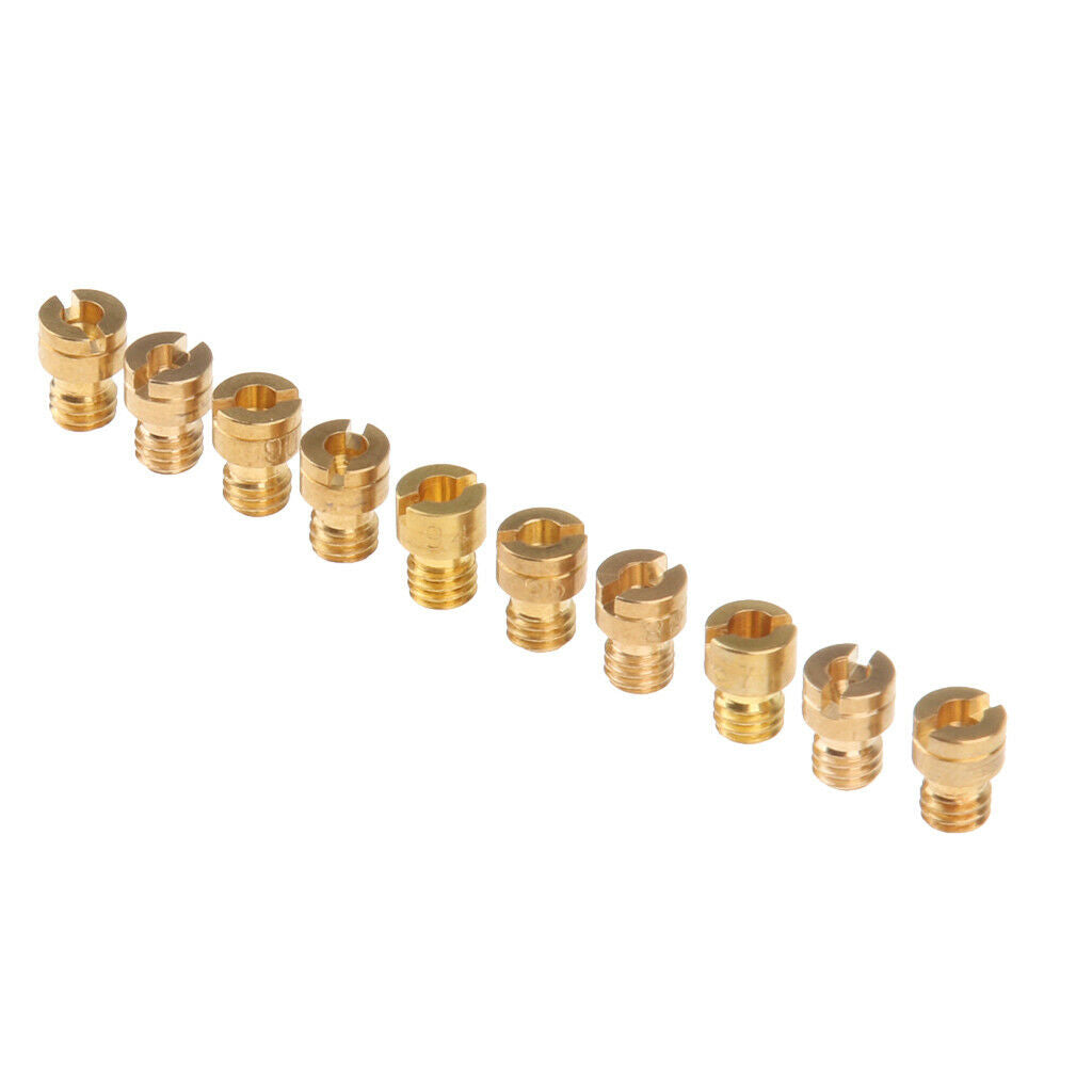 Carburetor Main Jet Injectors Nozzles Round Head 78 80 82 85 87 88 90 92 94 95