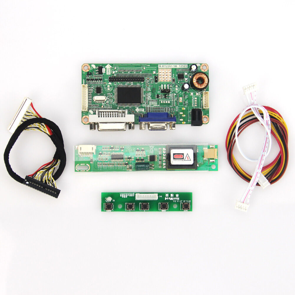 LED LCD Controller Board(VGA+DVI) for LTN154U2-L06 LQ154M1LW02 LTN170WU-L01
