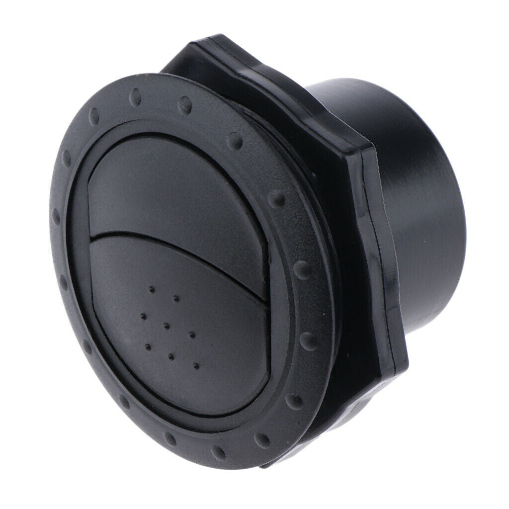8x 70mm A/C Heater Air Conditioning Outlet Vent for Car RV Yacht - Black