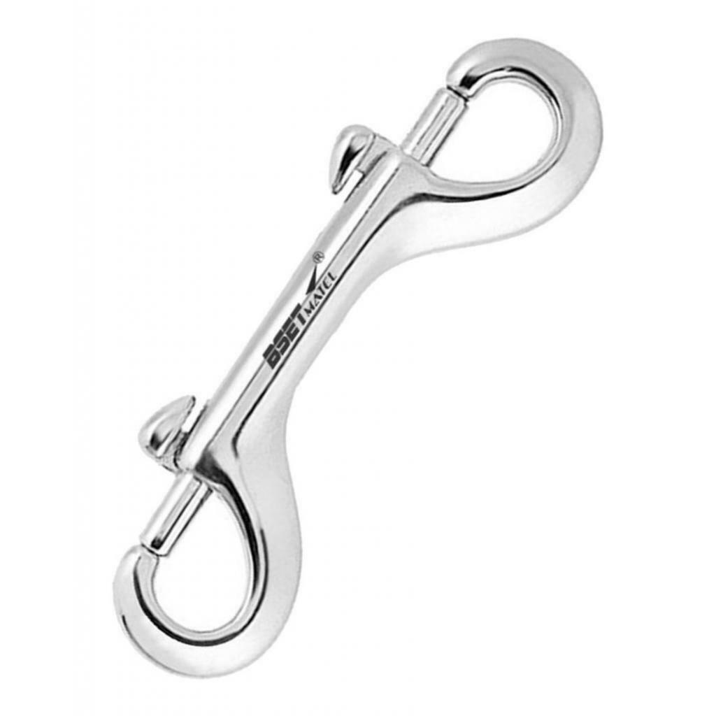 Anti-rust 115mm Double Ended Bolt Snap Hook Diving Accessories Equipment