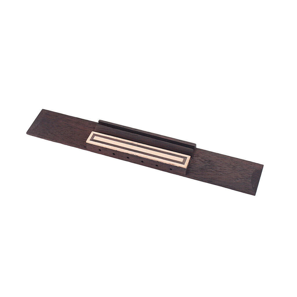 1pc Rosewood 6 String Guitar Bridge for Acoustic Classical Guitar Parts