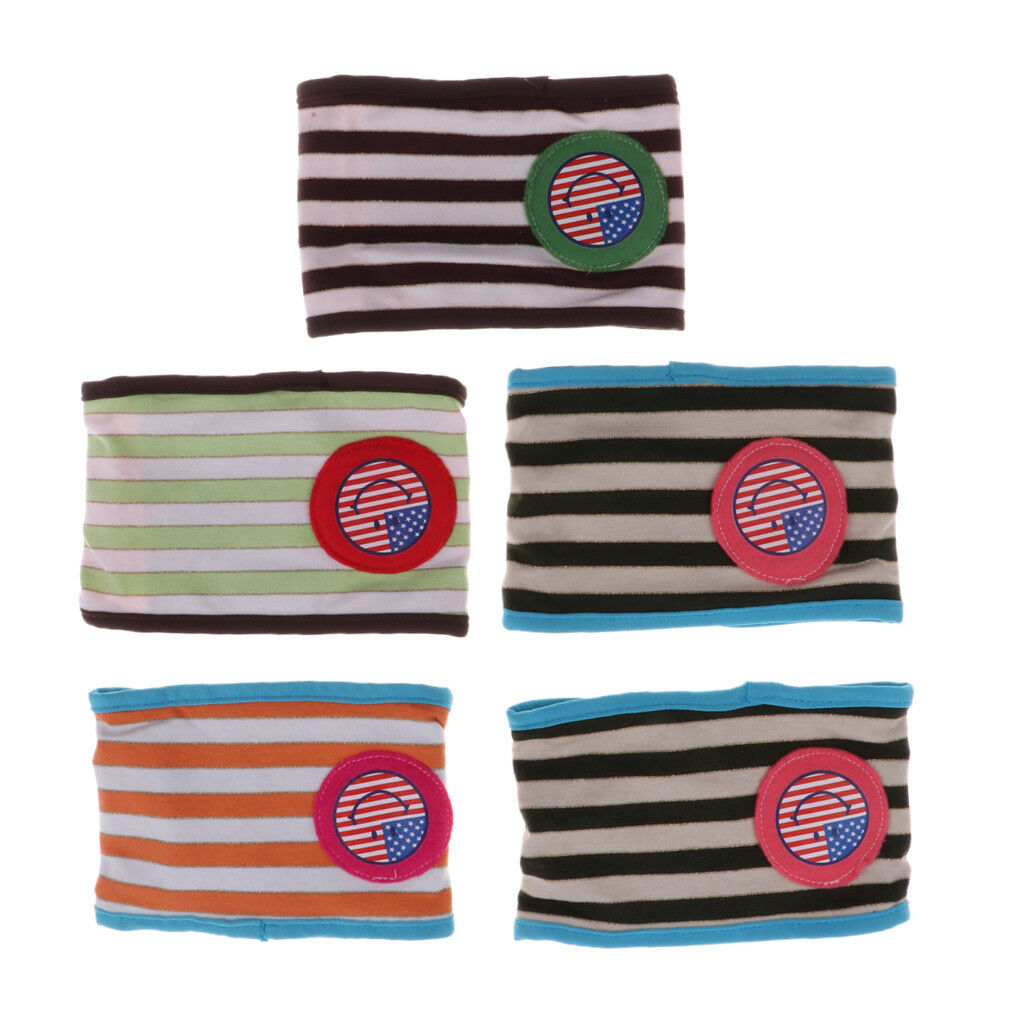 2Pcs Reusable Wrap Diapers for Male Dogs, Washable Puppy Belly Band
