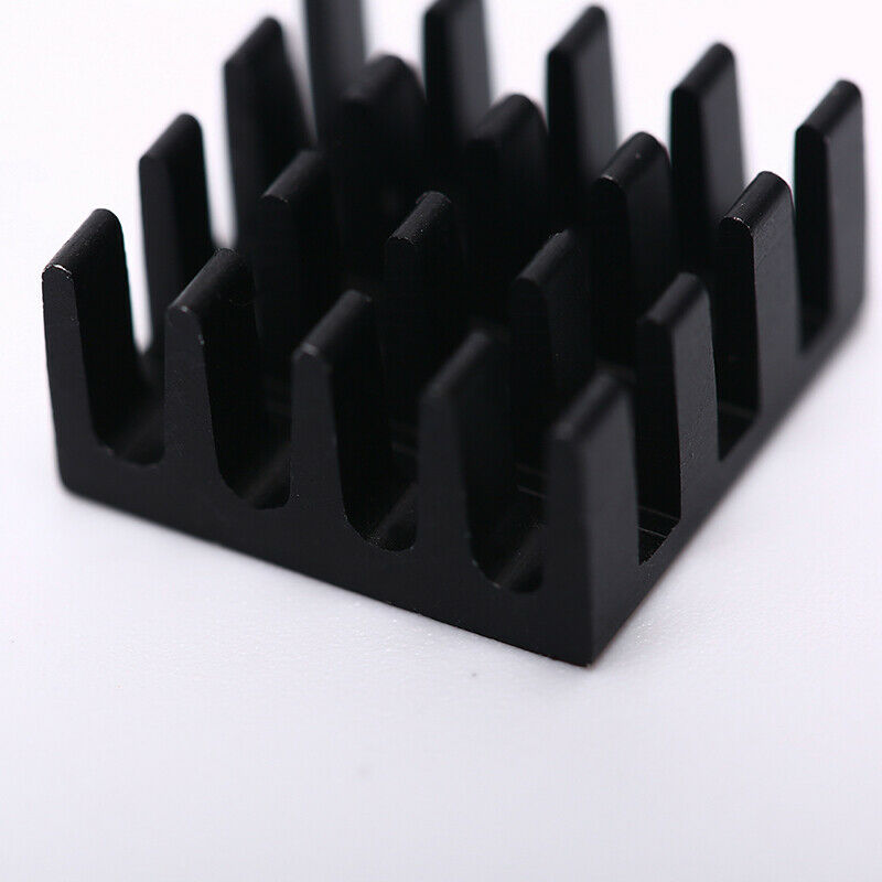 10Pcs Aluminum Heat Sink 14x14x8mm High Quality Heatsink Black Radiator Cool Tt