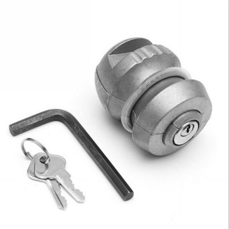 1pc Universal Hitchlock Trailer Hitch Coupling Lock Tow Ball Lock Caravan L Qx