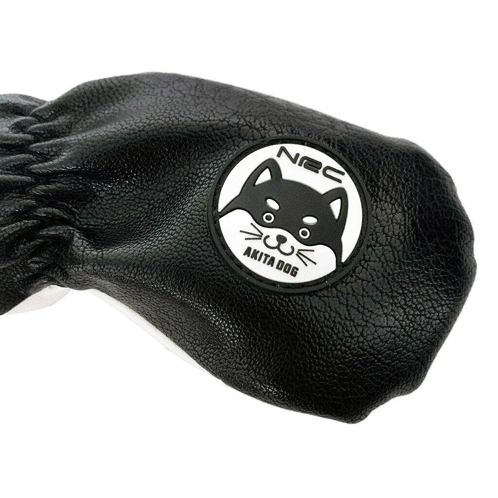 9 Beautiful Dogs Design Synthetic Leather Golf Iron Head Covers