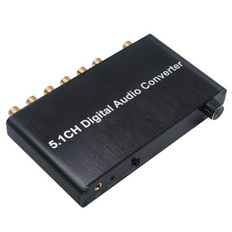 5.1Ch Digital Audio Converter DTS / AC3 for DOLBY Decoding SPDIF Input to 5.1 X2