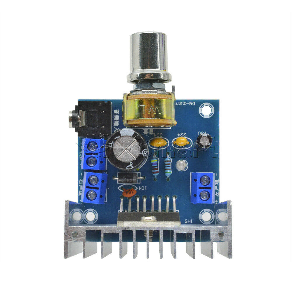 AC/DC 12V TDA7297 Dual Channel 2*15W Digital Audio Amplifier Board Kit Module
