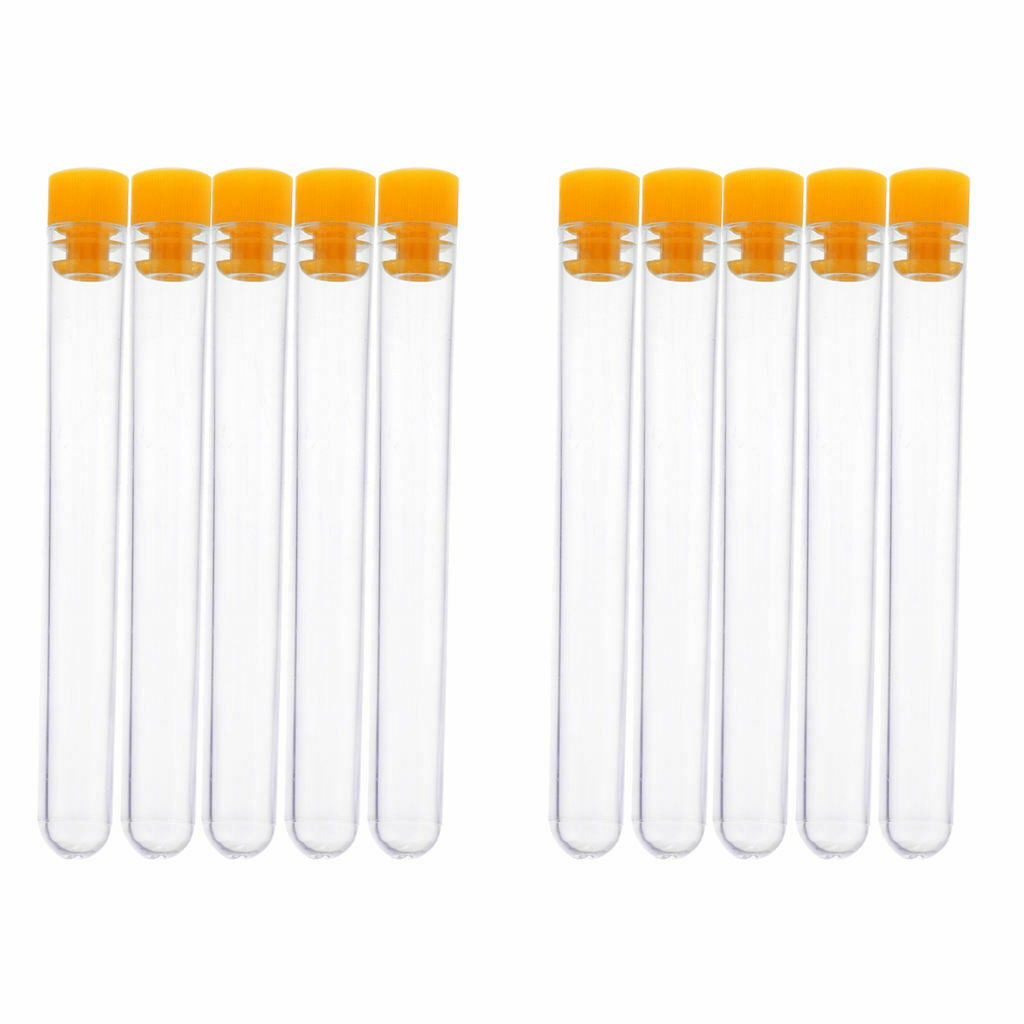 10 Pieces Orange Plastic Felting Sewing Needles Container Sewing Needles Kit