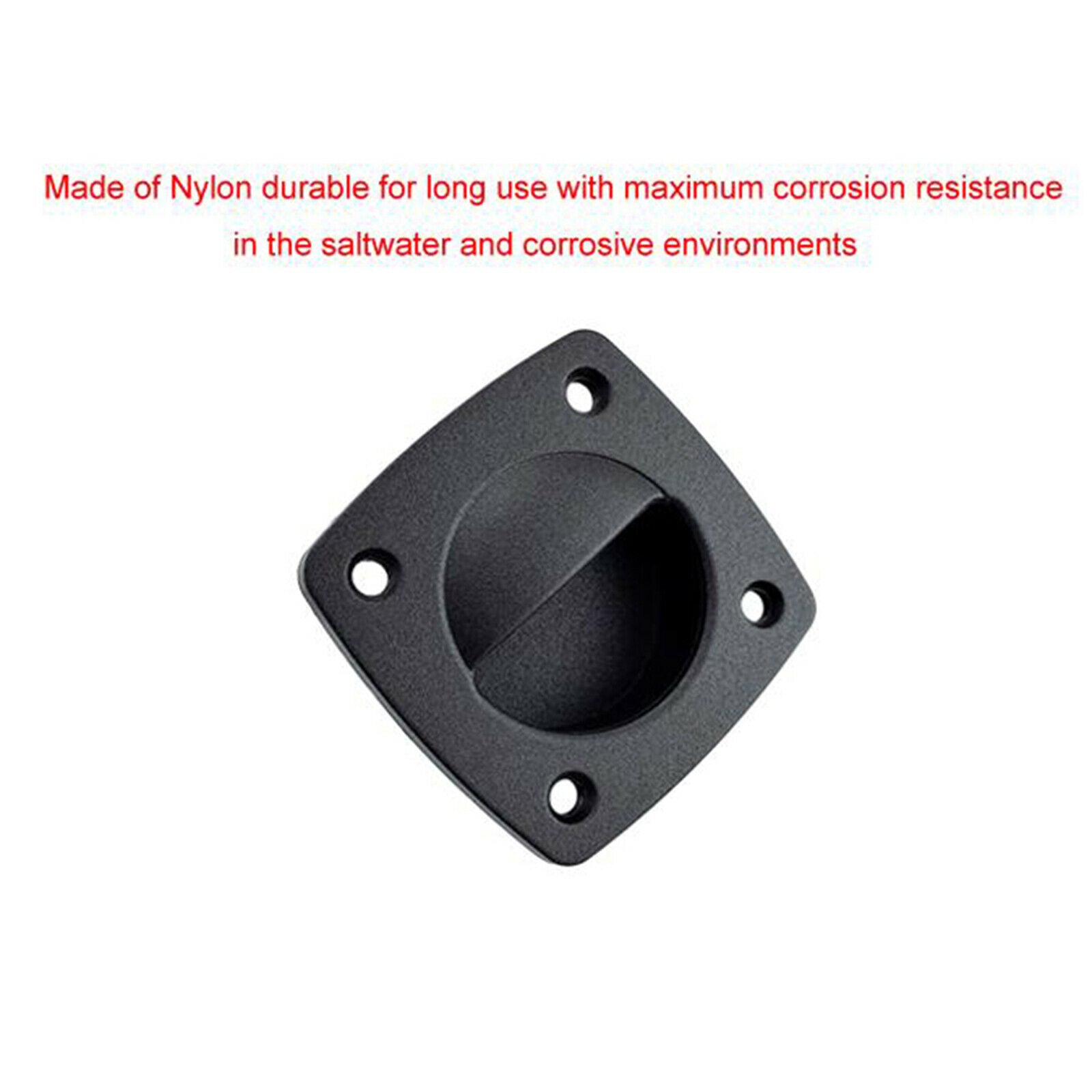 Marine Boat Yacht Nylon Flush Pull Locker Hatch Pull Handle Drawer Sliding Door