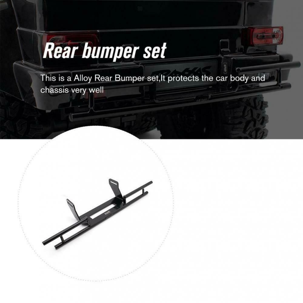 Metal Rear Bumper For Mercedes- G63 G500 1:10 TRX6 Parts Accessories