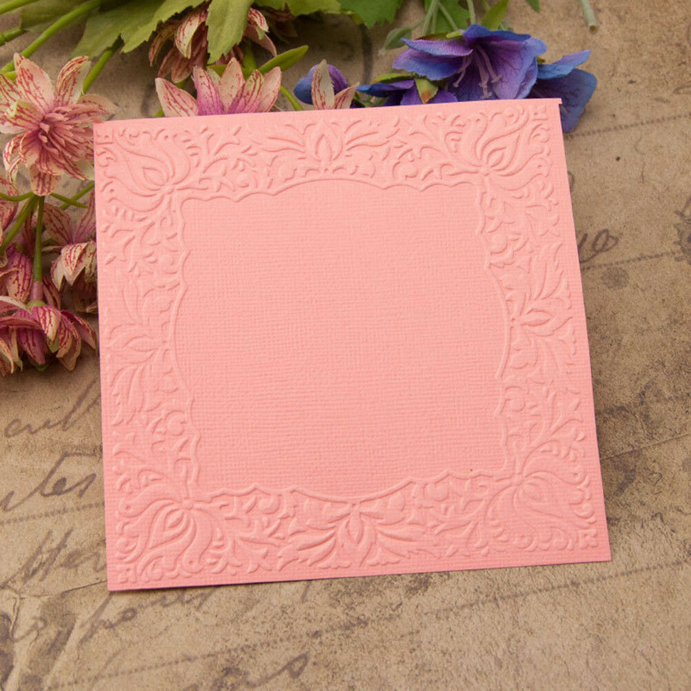 Photo frame Embossing folders Plastic Embossing Folder For Scrapbooking DIY  Lt