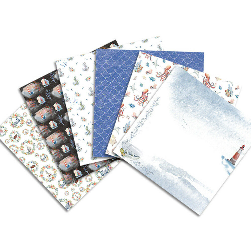 12X 12" Xmas Paper Pad Scrapbooking Single-sided Junk Journal Album Card Craft