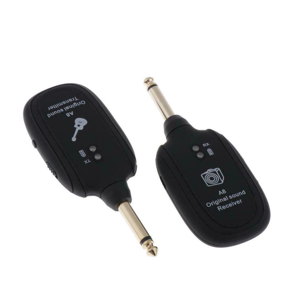 Wireless Audio Transmitter for Electric Guitar, Guitar System Set Transmitter