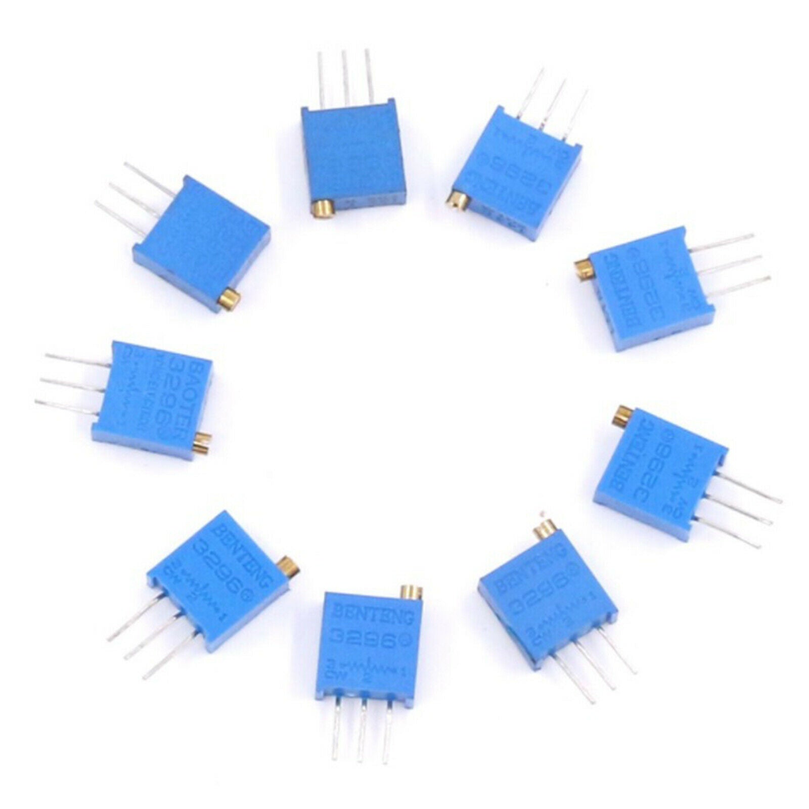 3296W Multiturn Variable Trimmer Adjustable Potentiometer Assortment Kit
