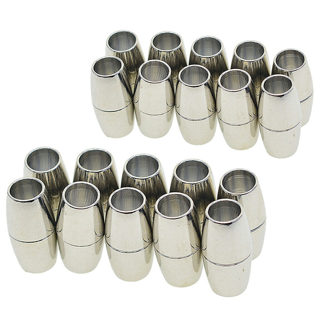 20x barrel magnetic lock converter connectors leather cord
