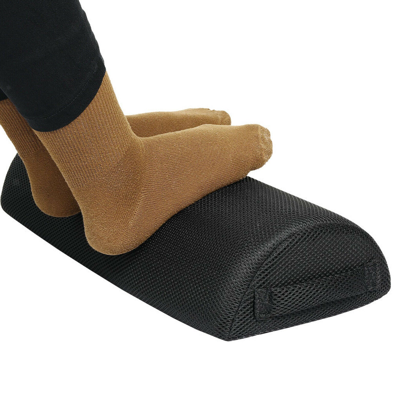 Foot Rest Under Desk Footrest Pillow Airplane Car Travel Cushion Stool