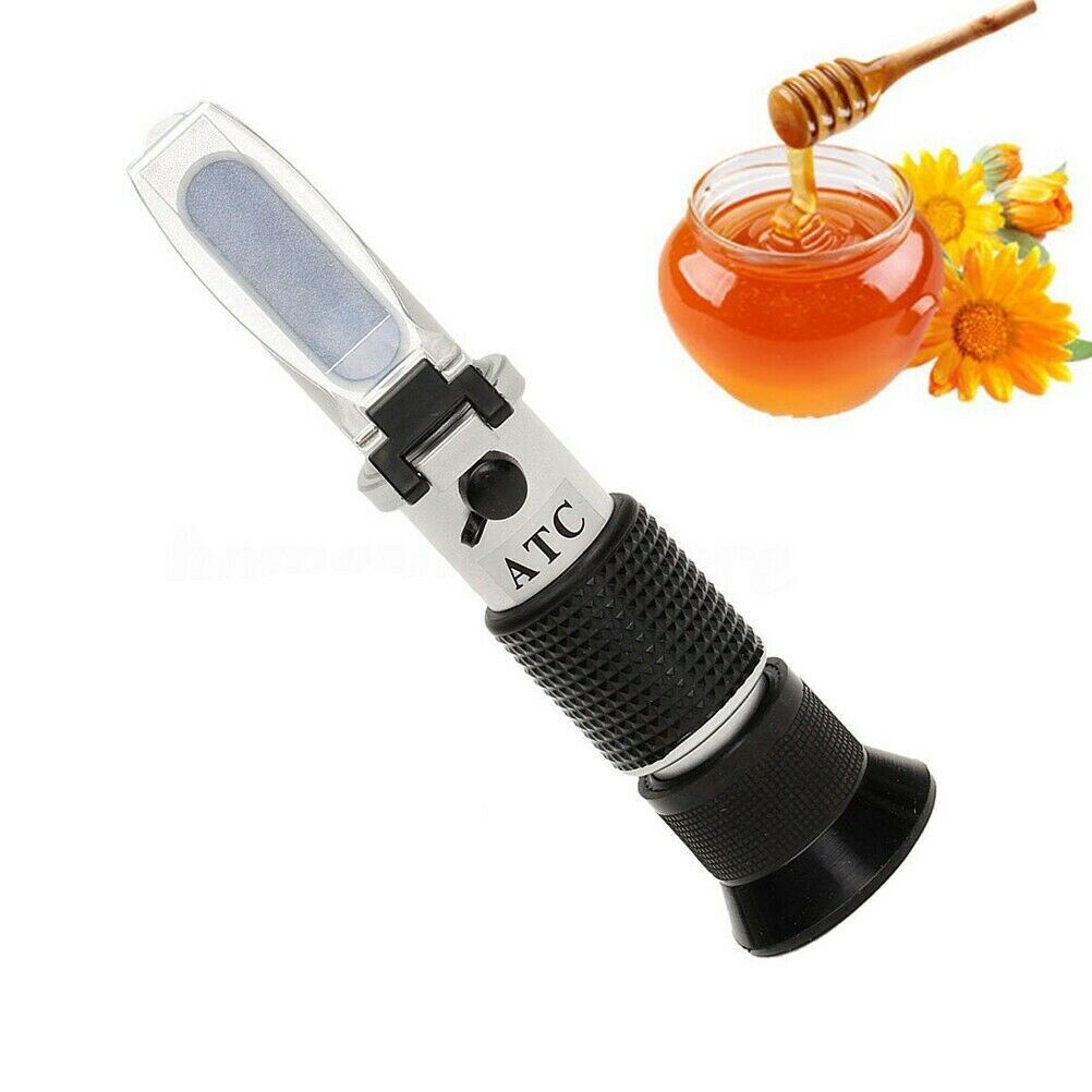 Portable Atc 58-90% Brix Refractometer Honey Moisture Meter Tool for Beekeeping