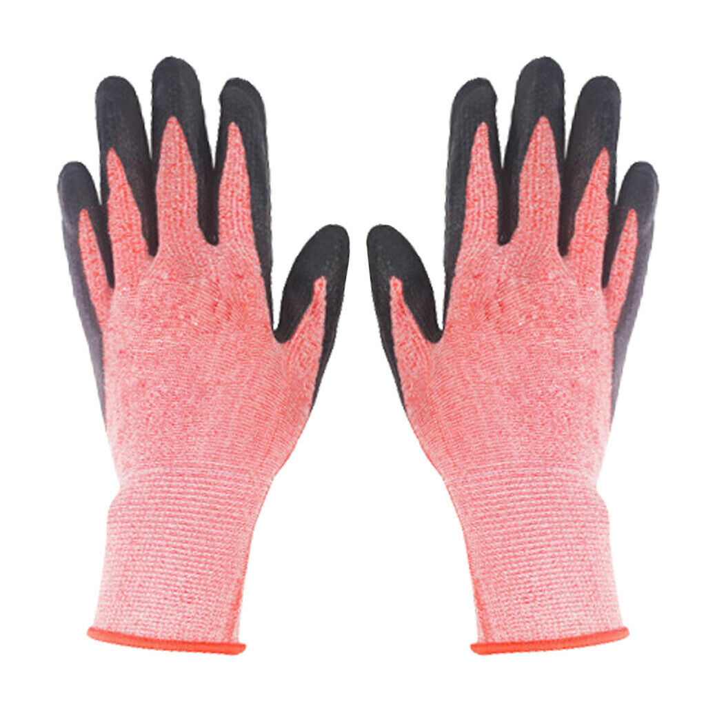 2 Pair Garden Premium Work Gloves - Latex Textured Coated Ideal for Gardening,