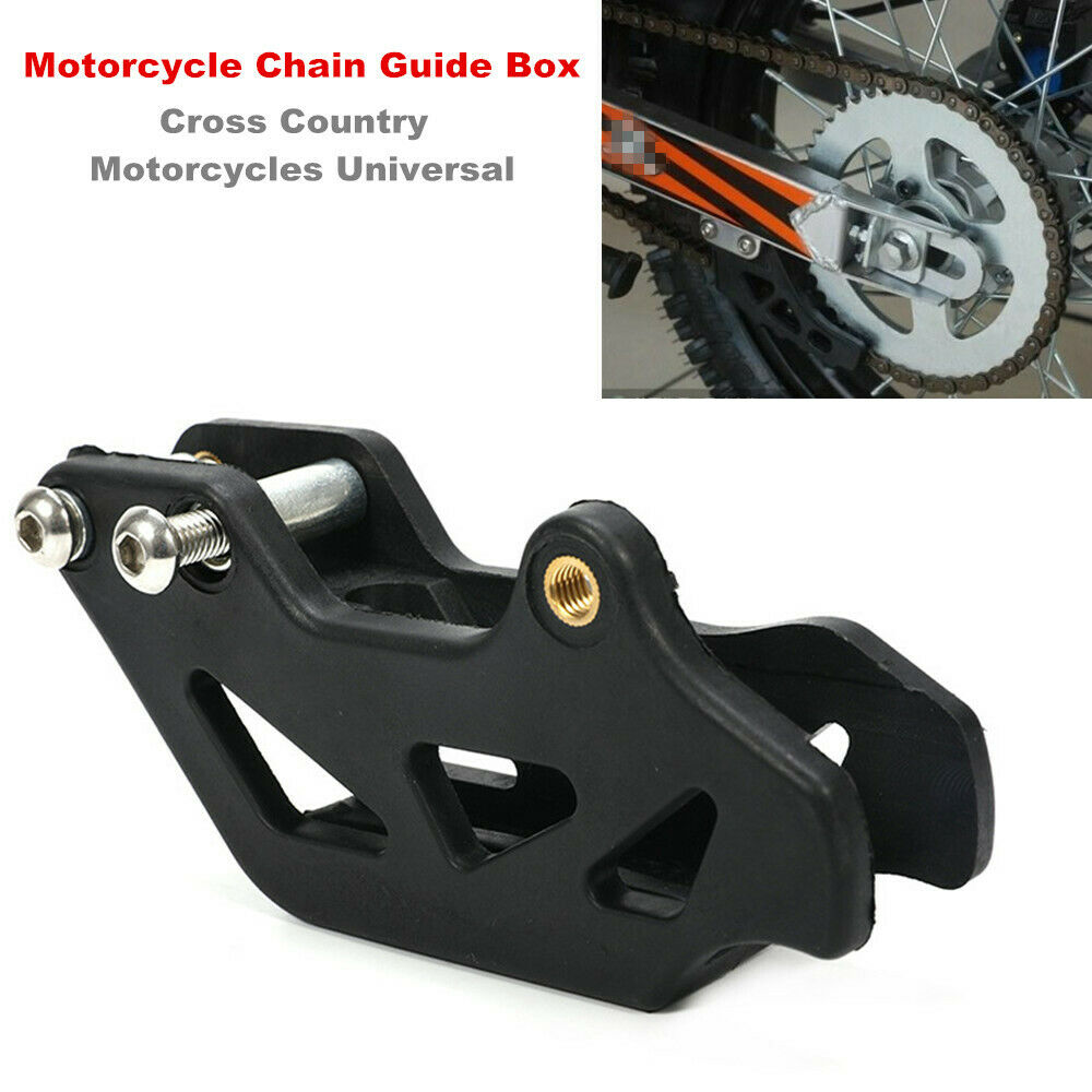 Motorcycle Bikes Chain Guide Box Protective Anti Skid Chains Device Gear Cover