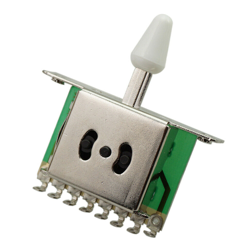 Guitar 5 Way Pickup Selector Switch for ST SQ Guitar Parts White