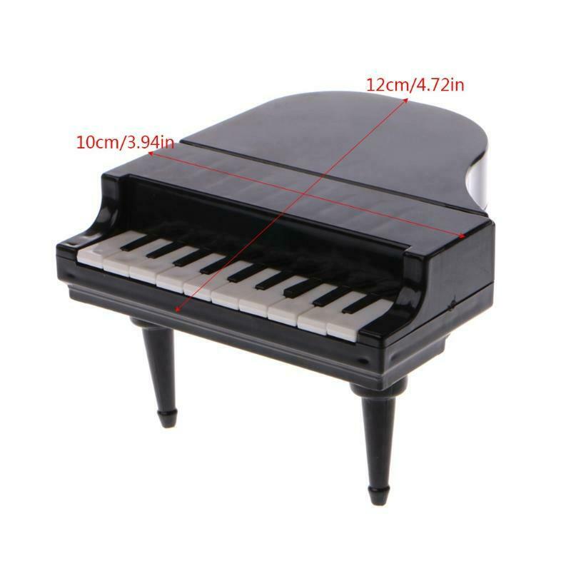 Piano Key Decorative Fruit Forks Plastic Tableware Bar Kitchen Dessert Cutlery