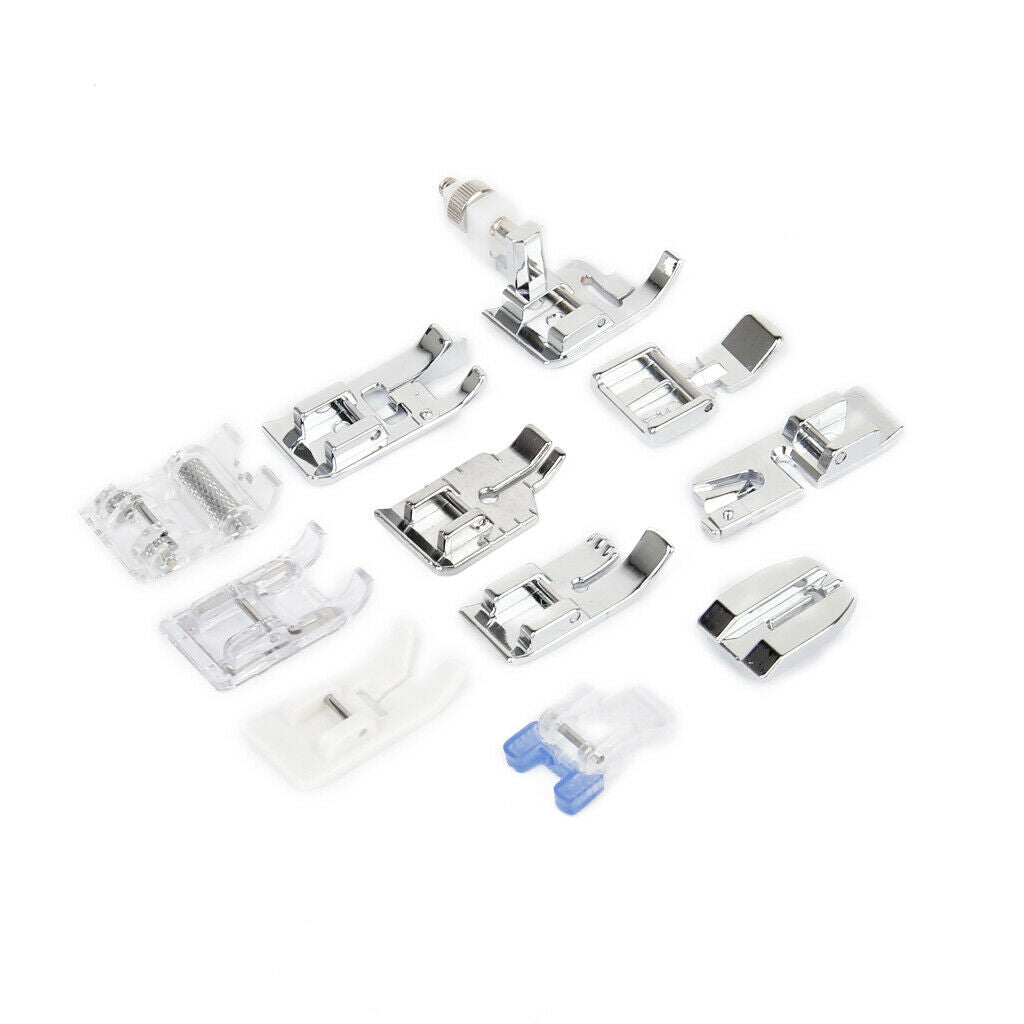 11pcs Presser Foot Feet for Brother Singer Home Sewing Machines Accessories