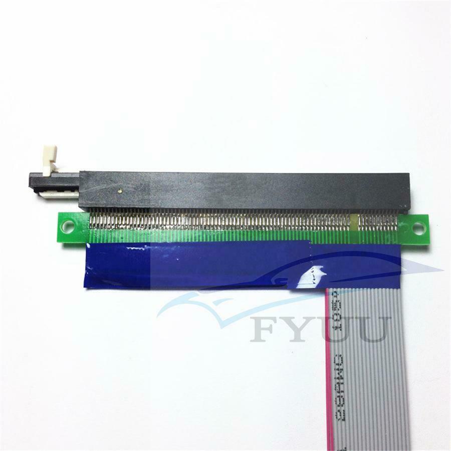 4pc PCI-Express  1X to 16X Riser Card Ribbon Extender Extension Relocate Cable