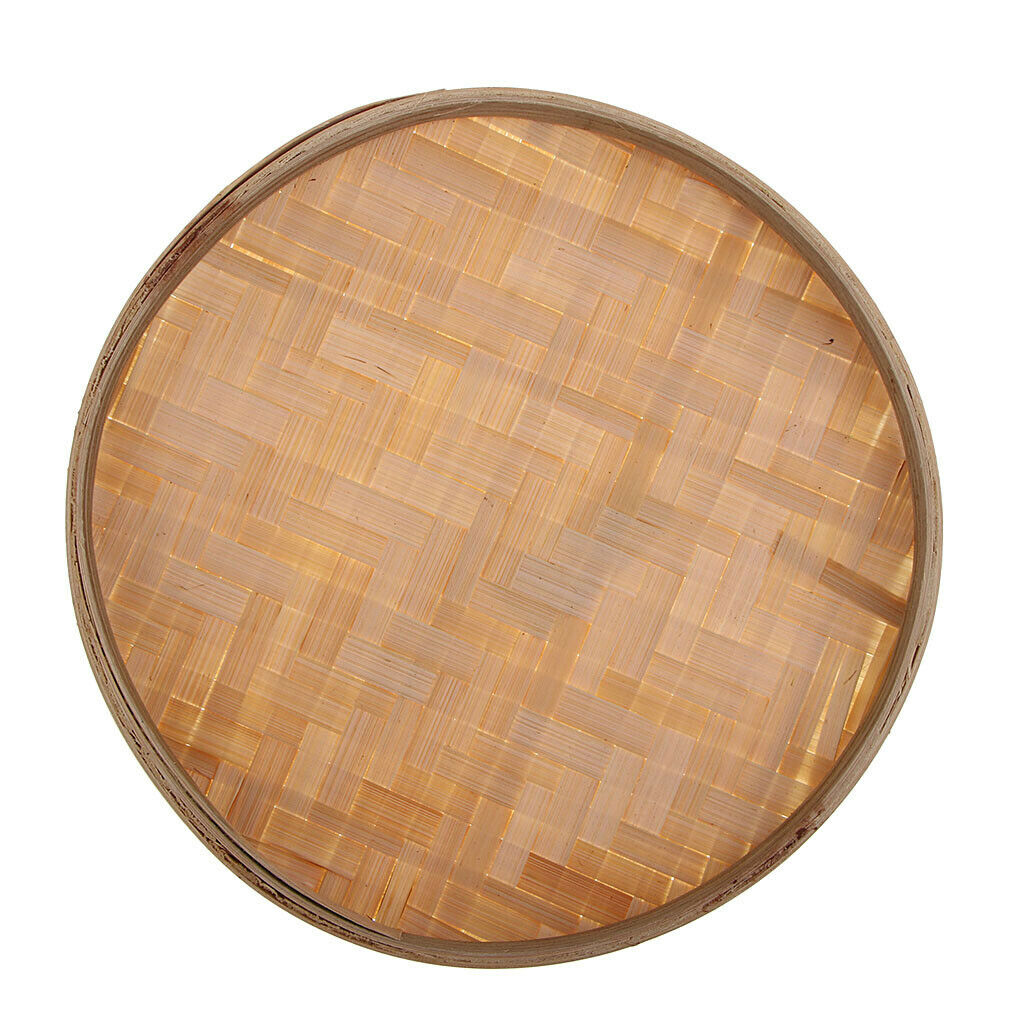 Hand-woven Bamboo Sieve For Fruit, Vegetable, Bread Basket Multifunctional