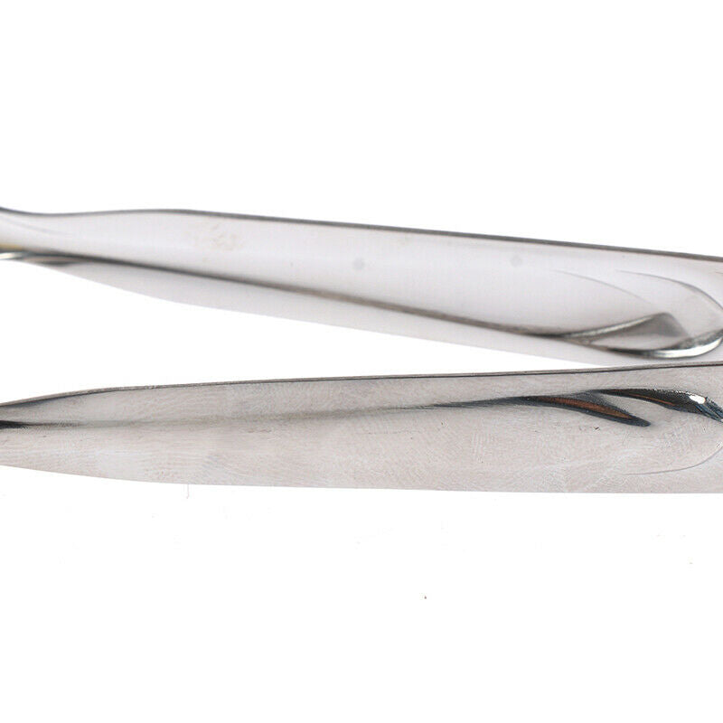 1Pc Stainless Steel Sugar Clamp Tongs Clip Ice Cube Coffee Buffet Kitchen T N Rf