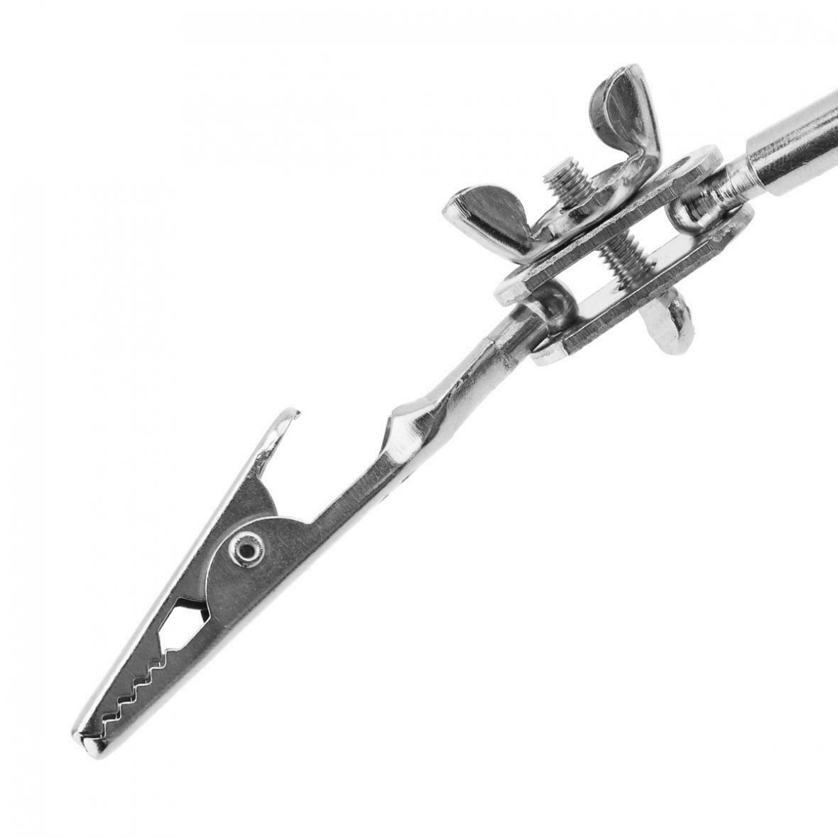 Third Hand Soldering Solder Iron Stand Holder Magnifier Helping Station Tool