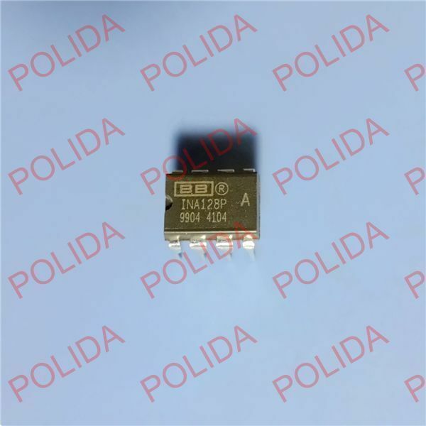10PCS Instrumentation Amplifier IC BB/TI DIP-8 INA128PA INA128PAG4