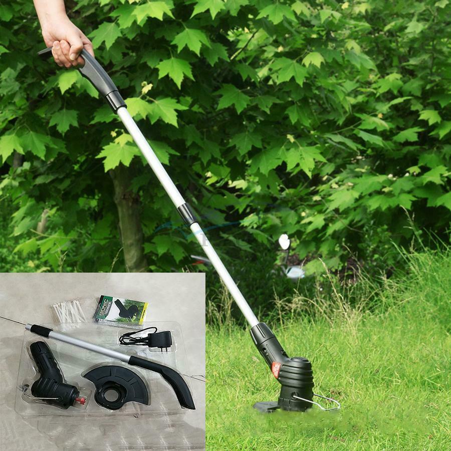 Trimming Black Cordless Electric Lawn Mowers For Mountain/ Flat Ground/ Garden
