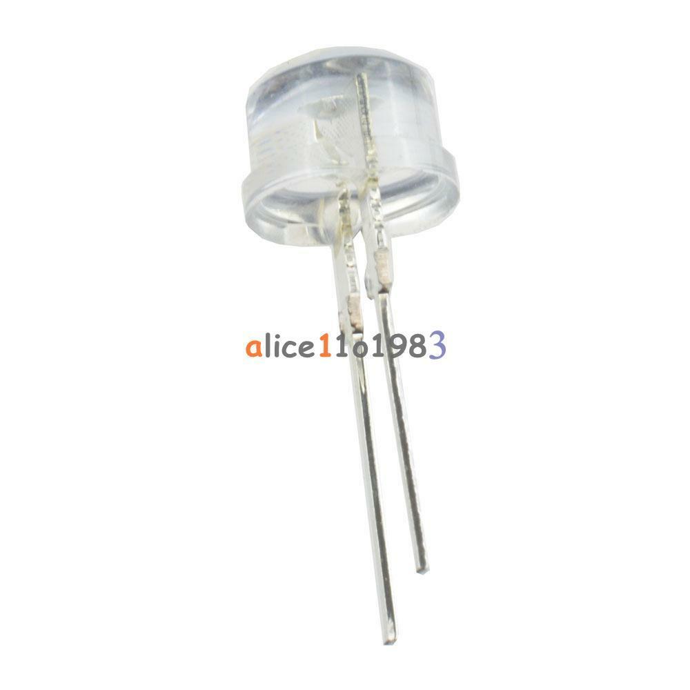 10PCS 8MM Straw Hat 0.5W LED Light Emitting Diode White LED High Power