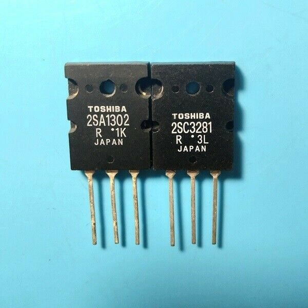 1pair or 2PCS TOSHIBA TO-3PL 2SA1302-R/2SC3281-R 2SA1302/2SC3281 A1302/C3281