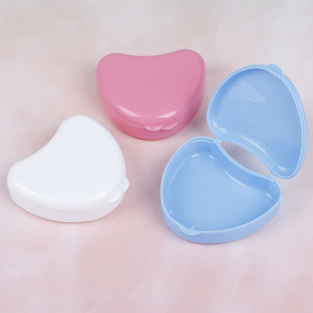 Dental orthodontic retainer box case for denture teeth mouth guard storag.l8