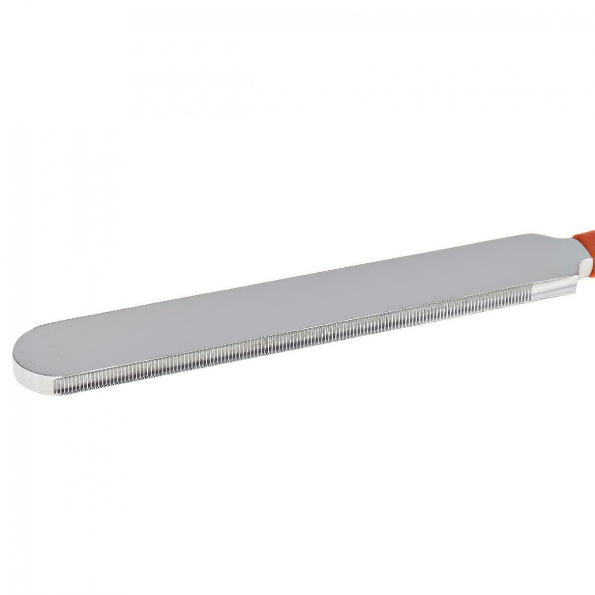 18.5 x 15cm Guitar Fret  Tools Stainless Steel Grinding Tools File Narrow Dual
