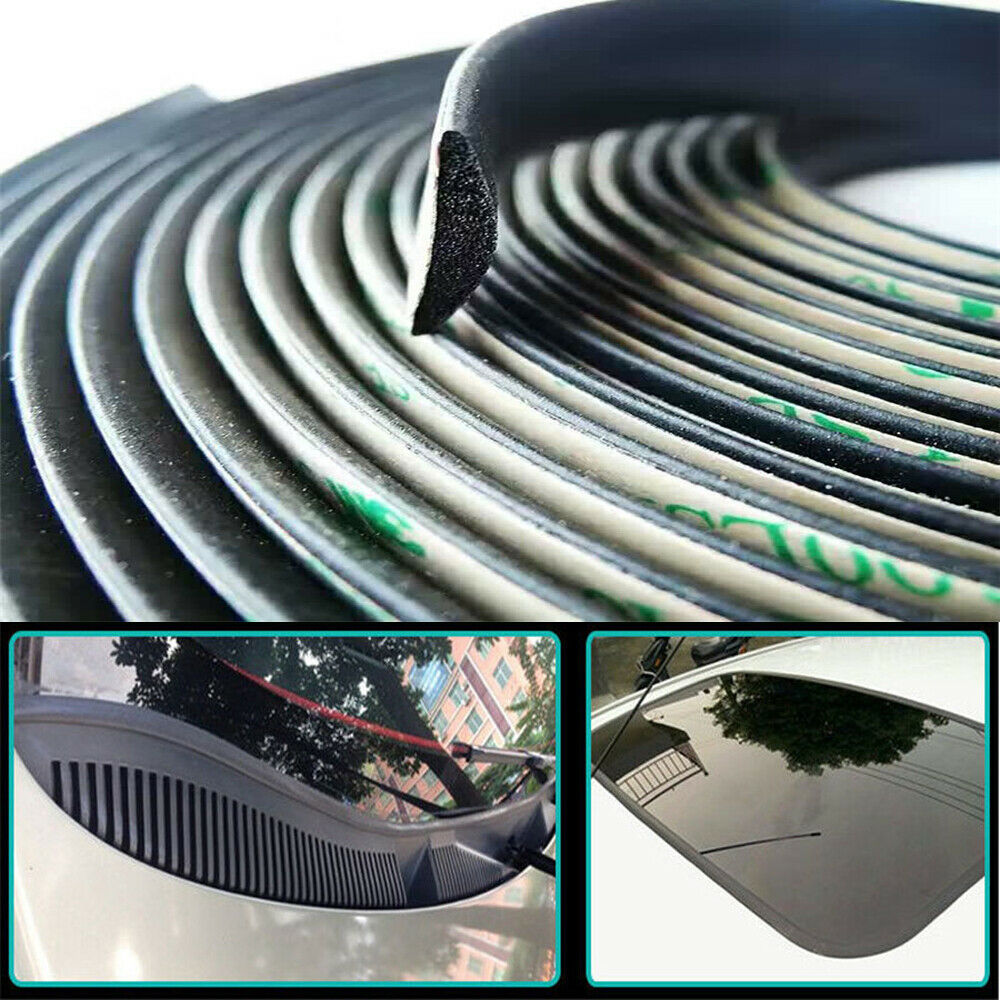 196'' Car Window Sealant Sunroof Triangular Sealed Strips Seal Trim Universal