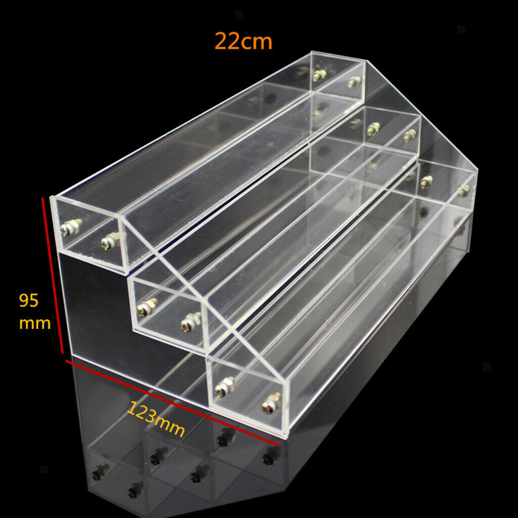 3 Tiers Nail Polish Display Makeup Cosmetic Stand Holder Rack Organizer