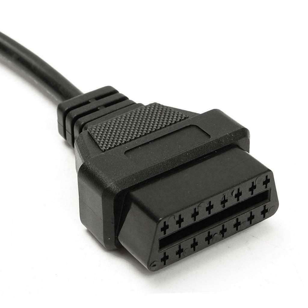 1pc 12 Pins OBD1 to 16 Pin OBD2 Adapter for GM Car Diagnostic Scanner New