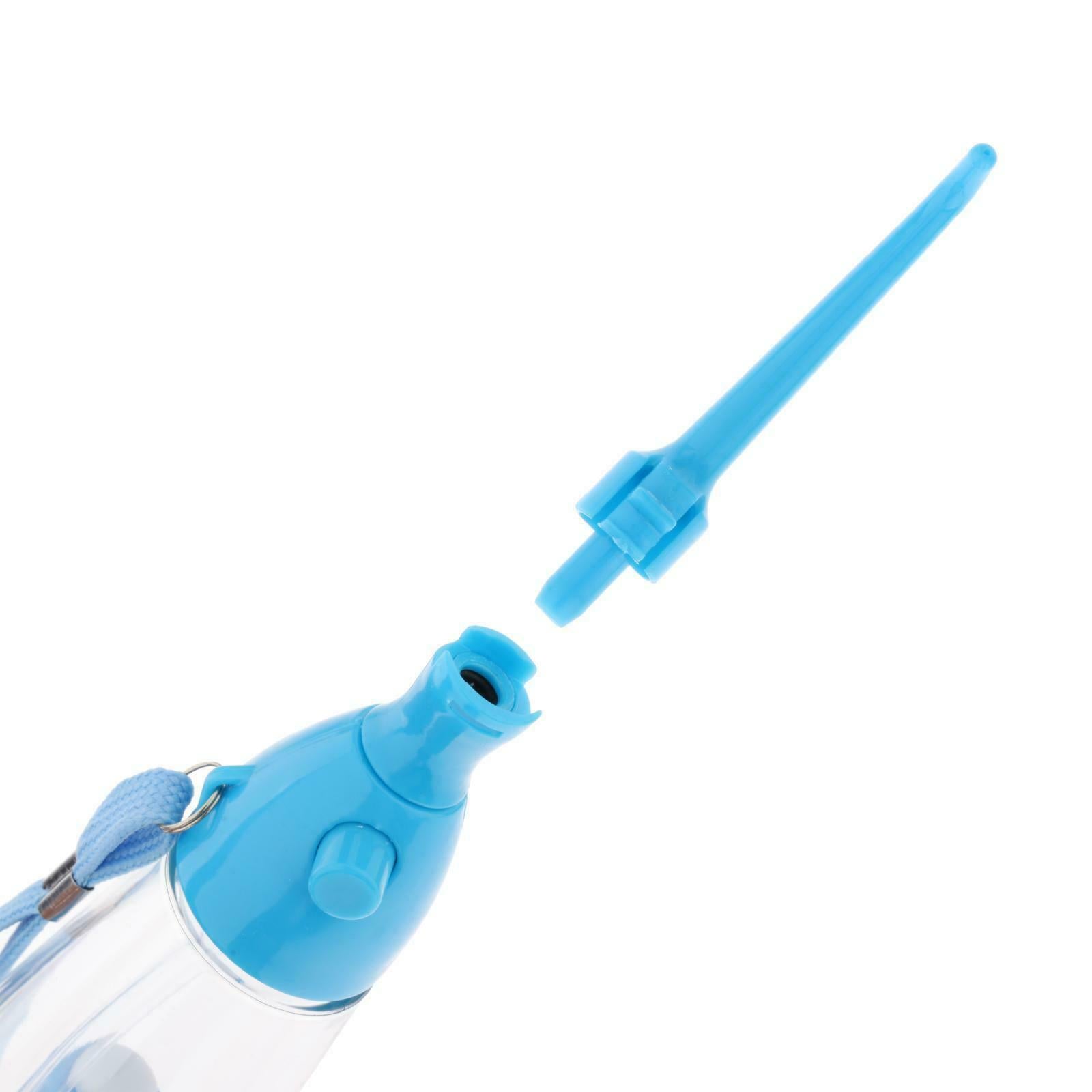 Cordless Manual Water Flosser 75ml Oral Irrigator Travel Teeth Cleaner