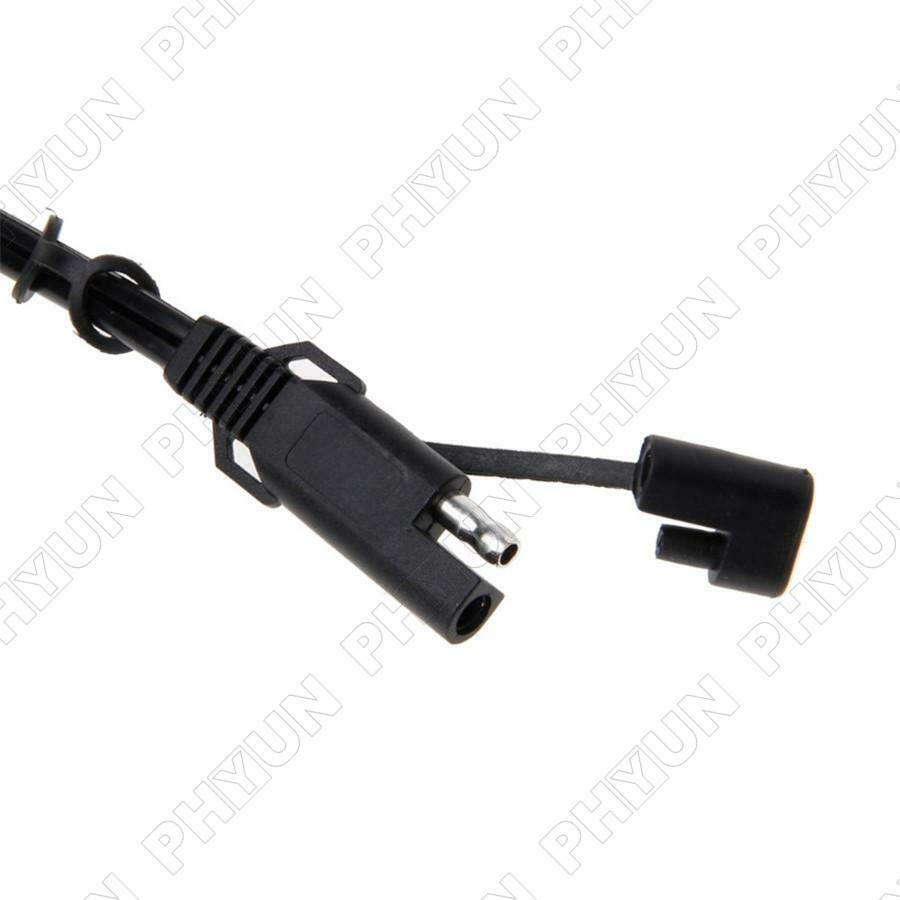 12V Motorcycle Battery Charger Cable Terminal To SAE Quick Disconnect Plug