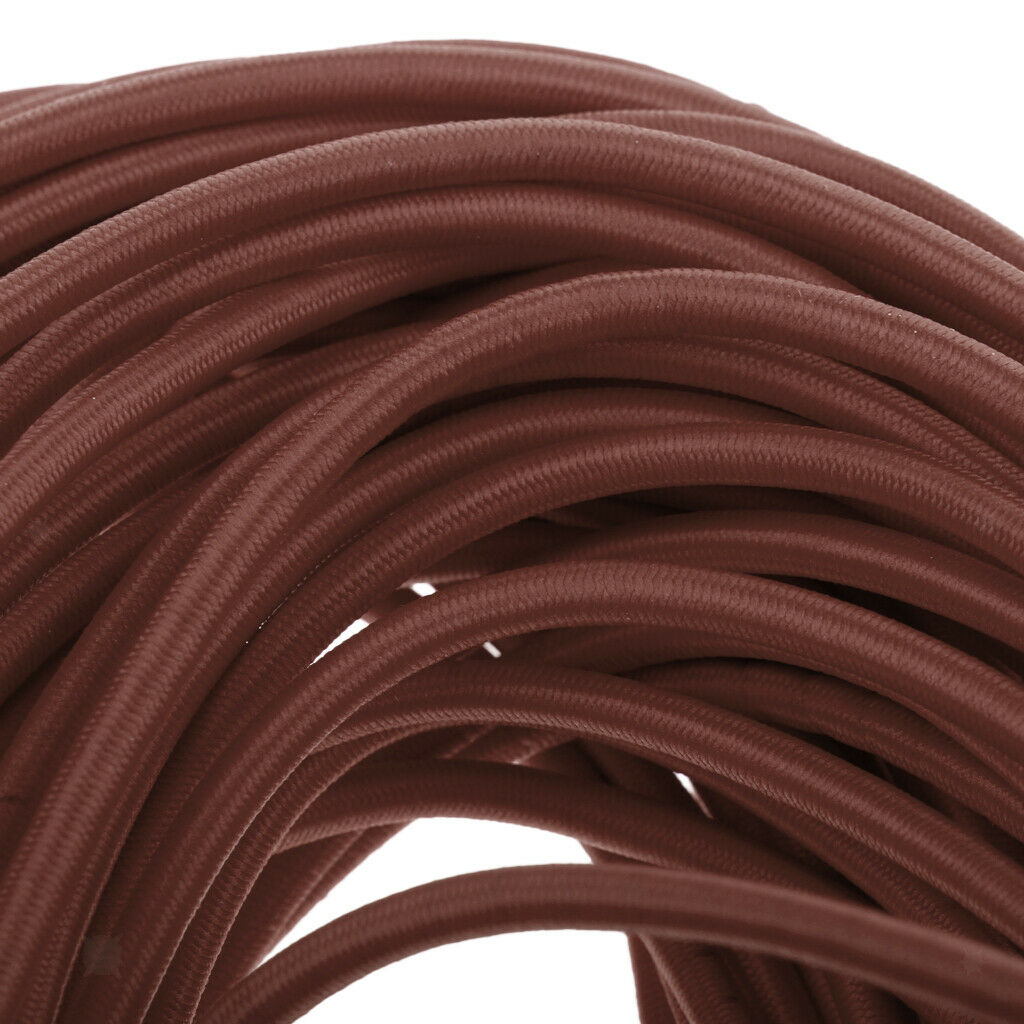5mm 10m Elastic Bungee Rope Shock Cord Tie Down Band for Boat Trailer Covers