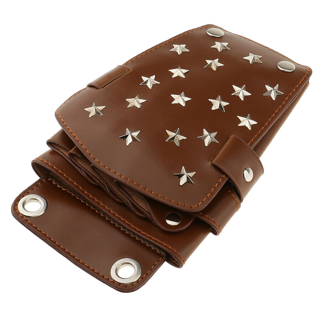 Soft Salon Hairdressing Cutter Scissors Combination Scissor Shoulder Bag - Brown