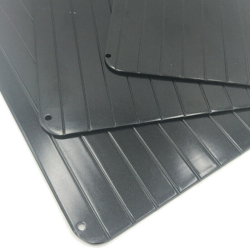 Fast Metal Thawing Plate Defrosting Tray Frozen Food meat Defrost Kitchen KS FG