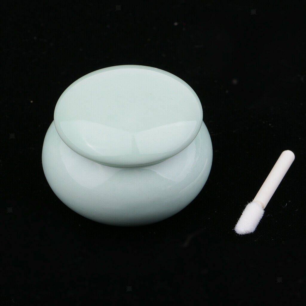10g Natural Moisturizing Lipstick Lip Makeup Pigment Lip Gloss with Brush Dark
