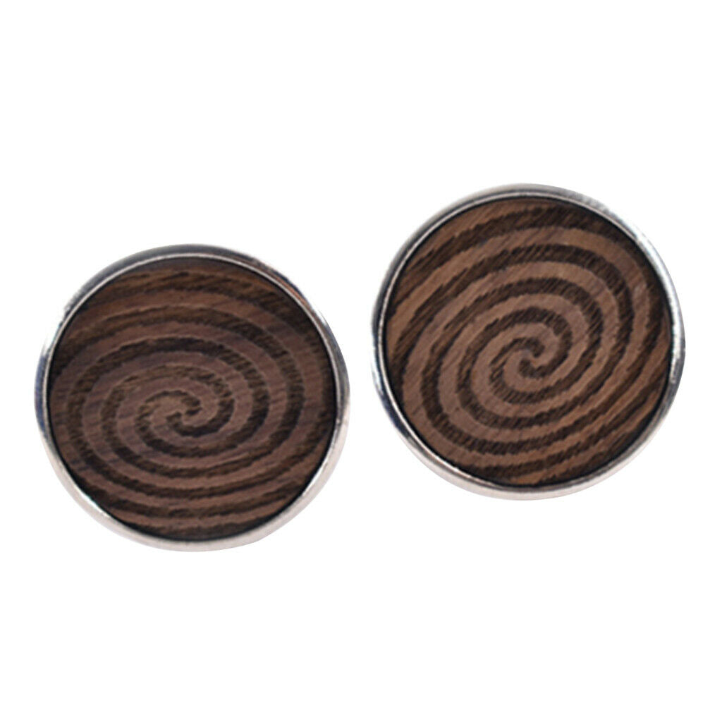 Mens Cufflinks and Cuff Links with Presentation Box Swirl