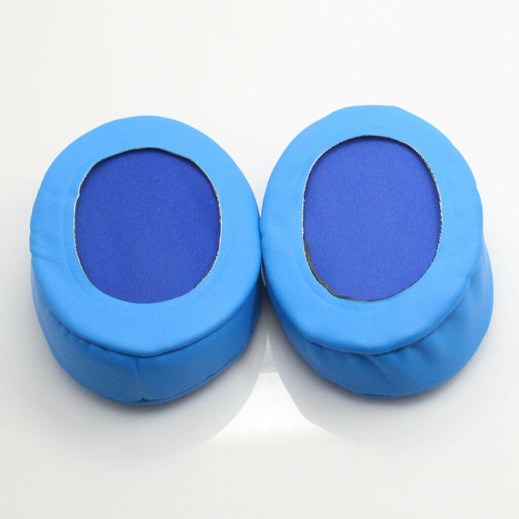 Headphones Soft Ear Pads Cushions Covers Replacement for Brainwavz HM5 Blue