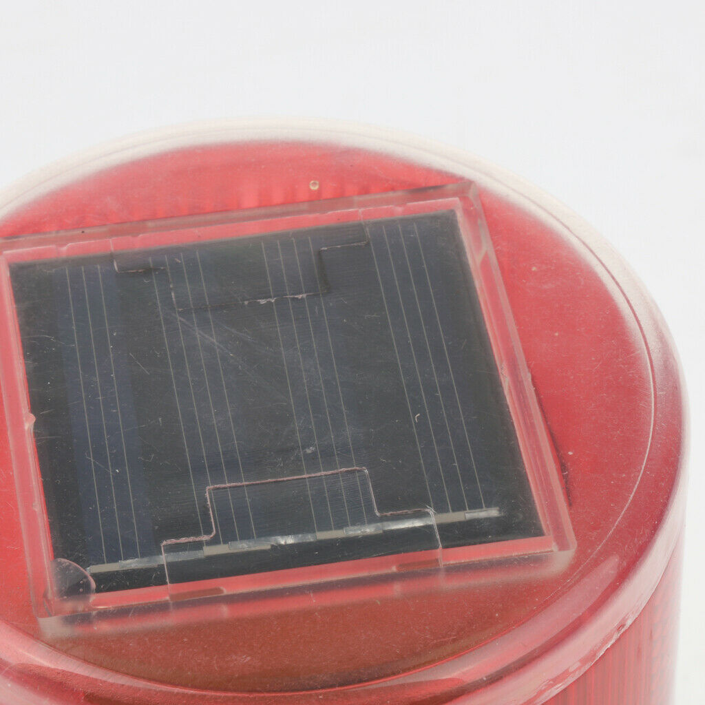 Solar Powered Flashing LED Emergency Light