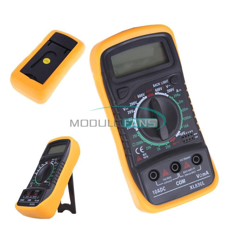 Digital LCD Multimeter XL-830L Voltmeter Ammeter Ohmmeter OHM VOLT Tester New